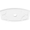 Ekena Millwork Kailey Architectural Grade PVC Ceiling Medallion, 26"W x 17 3/8"H x 3"ID x 14"C x 1"P, One-Piece CMP26X17KY-03000 - alternate 4